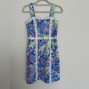 Lilly Pulitzer Blue and Pink Dress